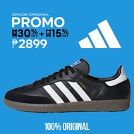 Adidas SAMBA black B75807 Versatile casual non-slip Sneakers