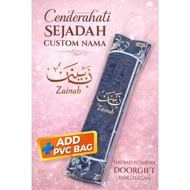 🎁Sejadah Nama (Custom Name)Sejadah Mini Tebal/Giftbox Sejadah with Free Tasbih