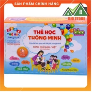 [HCM]Bộ 416 Thẻ Học Thông Minh Song Ngữ tiếng VIỆT - ANH Cho Bé [ THẺ HỌC 16 CHỦ ĐỀ ] Rio Store