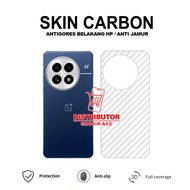 ONEPLUS 13 5G ONEPLUS 13S ONEPLUS 15 5G ONEPLUS ACE 6T SKIN CARBON TRANSPARENT ANTI-SCRATCH BACK ONE