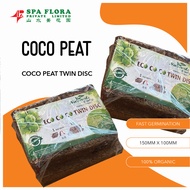 ECO COCO PEAT TWIN DISC 150X100MM