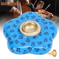 SUSAN Cello Rock Stop, ​Stand Spike Holder​ ​Blue ​Endpin Rest Protector, Durable Non-Slip ​Sound St