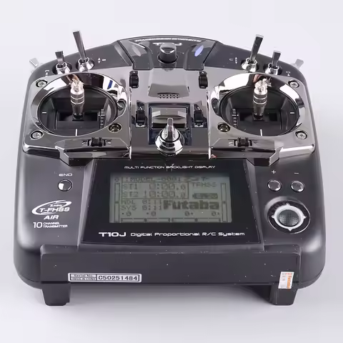 FUTABA T10J 10 Channel Remote Control Kit, R3008SB Receiver, 2.4GHz Computer Radio System Rc Helicop