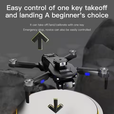 F196 Smart Drone with 360 Obstacle Avoidance Dual Camera Brushless Motor Optical Flow Hover RC Quadc