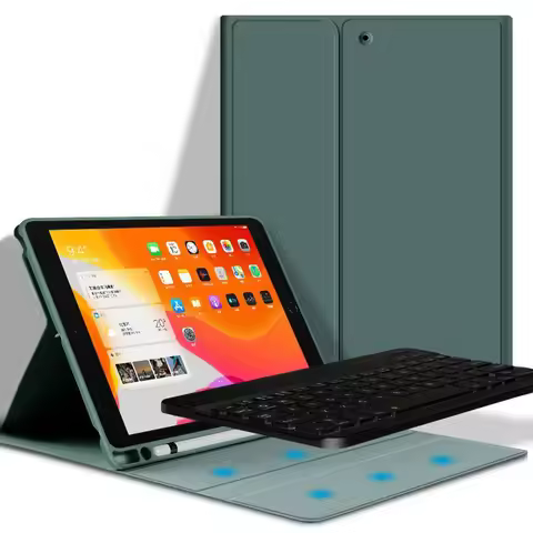 For Apple iPad 7th 8th 9th Generation 10.2 Case with Bluetooth Keyboard,Detachable Wireless Keyboard