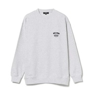 BEAMS HEART Smile University T Long Sleeve Light Gray BEAMS-05