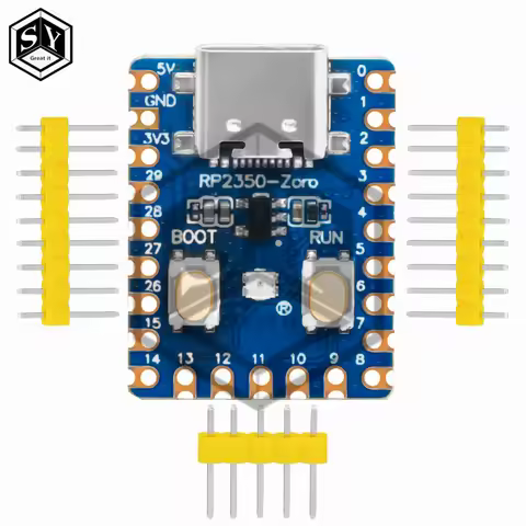 1~10PCS RP2350-Zero Mini Development Board RP2350 Based on Raspberry Pi RP2350A Dual-Core Built-in 5