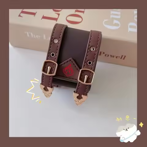 Genshin Impact Klee Small School Bag Earphone Case For Airpods Pro 1 2 3 Redmi Airdots 3 Pro Earbud 