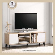 ☬❡ஐMonolife 4 feet 5 feet TV Cabinet Contemporary / TV Media Storage Cabinet / Entertainment Unit / Rak TV