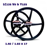 Y125 SP522 SPORT RIM ENKEI SIAP BEARING DAN BUSH Y125ZR LC 135 5S ES 55C 5 SPEED 522 BARANG