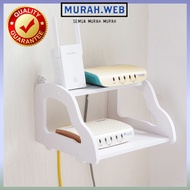 [MY] MODEM STORAGE RACK WIFI RACK WALLSHELF STORAGE RACK (RAK MODEM WIFI)