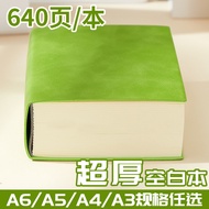 Student Sketchbook Seal Book A3 Page Super Thick Notebook Notebook Blank Page A5 Blank Notebook Cust