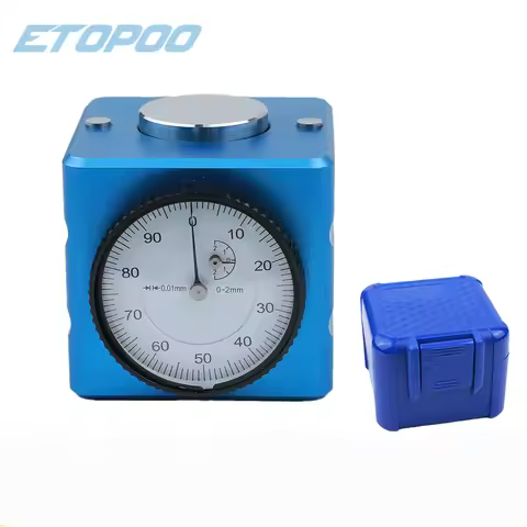1PCS Range 0-2mm//0-0.1" Magnetic Axis Tool Dial Zero Z Magnetic Axis Tool Dial Zero Pre Setter Gage