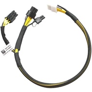 Baharu untuk Dell R720 R730 R740 R7910 GPU Kabel Kuasa 9H6FV Riser ke GPGPU 0N08NH 09H6FV N08NH