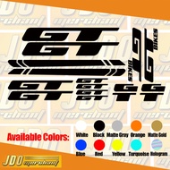 GT bike Stickers GT sticker Decals