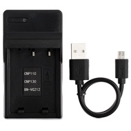 NP-130 USB Charger for Casio Exilim EX-10, EX-H30, EX-H35, EX-ZR100, EX-ZR1000, EX-ZR1100, EX-ZR1200