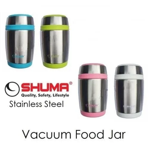 Shuma Vacuum Food Jar 580ML Food Grade BPA Free Termos Stainless SUS 304 Tempat Penyimpanan Bekal Ma