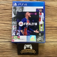 PS4 [2nd Hand Game Disc] ** Blame: Box Cover Disc FIFA 21 (R3/ASIA) FIFA21 FIFA2021 2021