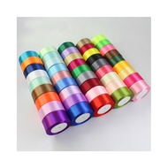 25 Yards Satin Ribbon 4 cm Wholesale Imported Satin Ribbon 4 cm Wide 25 yards Long Colorful