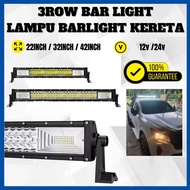 Gbs Car Led 3Row Spotlight Led Combo Bean Led Light Car 12v-24v Spotlight Kereta Led Light Bar Lampu