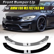 MP Style Cover Guard Kit Spoiler Splitter For BMW 3 Series 4 Series M3 M4 F80 F81 F82 F83 2014-2020 