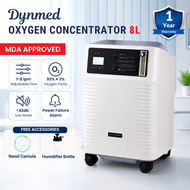 [Same-Day Delivery] Dynmed Oxygen Concentrator 8L / 10L + Bottle Humidifier + Nasal Oxygen Cannula (