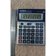 💥Ready stock💥Casio DM-1200v electronic 12-digits calculator big display 2 way power with 1 years war