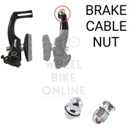 BASIKAL BRAKE CABLE ANCHOR BOLT NUT/BICYCLE ANCHOR BRAKE NUT/CALIPAR BRAKE CABLE STOPPER/BASIKAL V-BRAKE