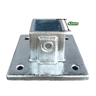 2BH Pole Base Joint Box Steel Size 1.5 Inches/42x42mm DIY Structural Shelf
