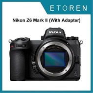 Nikon Z6 Mark II Mirroless Digital Camera (With Adapter)