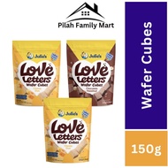 Wafer Cubes JULIES Love Letters Assorted Flavour 60g