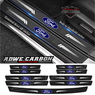 stiker mobil ford sticker karbon 3d sill plate ford ranger fiesta escape everest pelindung pijakan p
