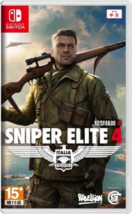 （旺角家樂坊9樓門市）全新 Switch sniper elite 4 狙擊精英4  (中英字幕)