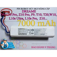 PIN ROBOT HÚT BỤI NÂNG CẤP D9 L10 PRO Z10 PRO F9 T10 T20 W10 L10S ULTRA L10S PRO Z10 BẢO HÀNH 9 THÁN