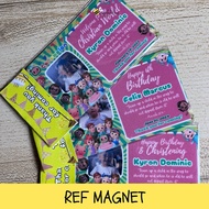 COCOMELON REF MAGNET SOUVENIR FOR BIRTHDAY & BAPTISM