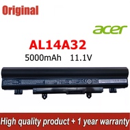 ACER แบตเตอรี่ AL14A32 ของแท้ (สำหรับ ASPIRE E14 E15 E1-571 E5-471 E5-571 E5-421 E5-411 E5-531G AL14
