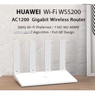 HUAWEI WIFI WS5200-30 AC1200 5 GHz Smart Dual-Band Wireless Router 5, Gigabit Ethernet Ports MU-MIMO