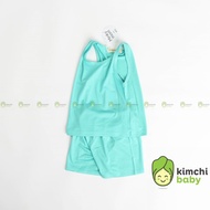 COMBO 5 Bộ Ba Lỗ Bé Gái Bé Trai MinkyMom Vải Thun Lạnh Basic Nhiều Màu Bộ Quần Áo Cho Bé 3 Lỗ Mặc Hè