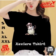 Xavi Women's T-Shirt DTF Cat Meow Nampol Women's Clothing Women's Clothing Women's T-Shirt Women's T
