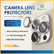 【Phone Planet】Phone 16/16 Plus/16Pro/16Pro max Camera Lens Protector - Anti-Scratch Anti-Burst 1:1 F