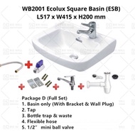 INNO WB2002/WB2009 / WB2001 Wall Hung Ceramic Basin