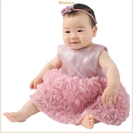 WRC Newborn Photo Props Flower Hairband Outfit 0-6Month Baby Photography Clothes