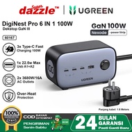 [ TERLARIS ] UGREEN Desktop Charger DigiNest Type C 100W 65W GaN Pro Fast Charging Original 100% Gar