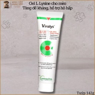 L-lysine Gel for Cats - Vetoquinol-Viralys - Increases resistance, Supports breathing, Reduces Herpe