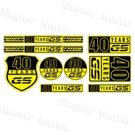 Hotsales 40 YEARS GS Handguard Decal For R1200GS LC R1250GS F 750 850 F750 F850 GS Adventure F850GS 