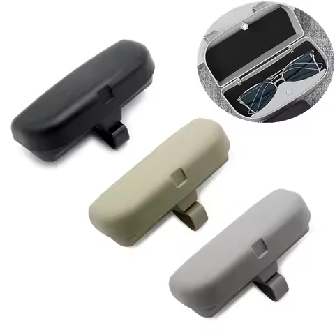 Car Sun Visor Glasses Case Interior Accessories For BMW F12 F13 F06 E65 E66 E67 F01 F02 F03 F04 X3 E
