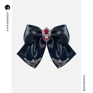 New Gothic Style Bowknot Brooch Bow Tie Women Clothing Accessories
