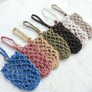 簡易收納飲料網袋 一體成形