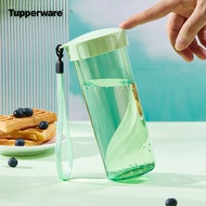 特百惠（Tupperware）莹彩塑料杯随心水杯子430ML  运动密封防漏便携水杯 薄荷绿