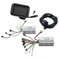 yolandd -แผงหน้าปัดจอแสดงผล LCD + 48V ชุดควบคุมไร้แปรงถ่าน25A สำหรับ KUGOO G3 G-Booster E E-Scooter 